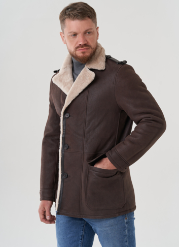 Мужская дубленка 
