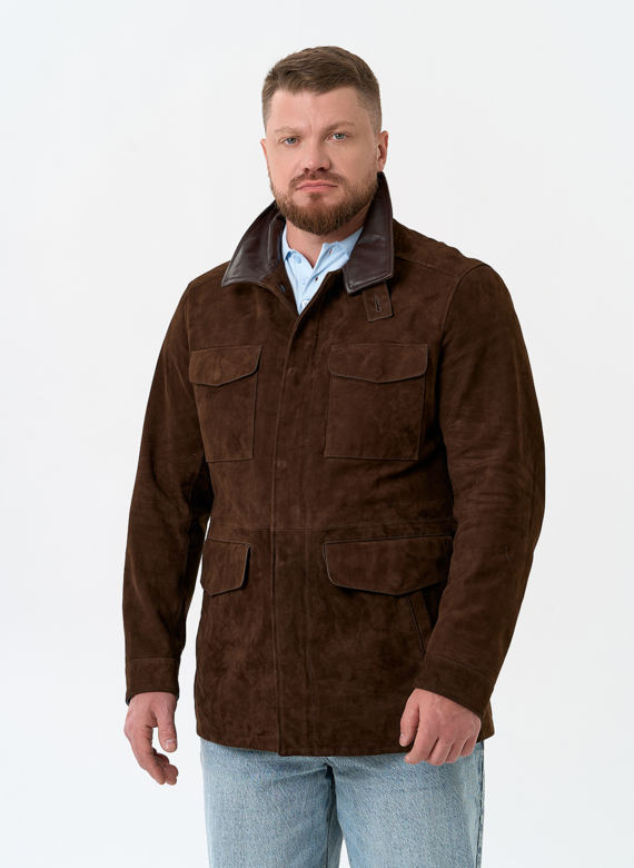 Мужская куртка из натуральной замши