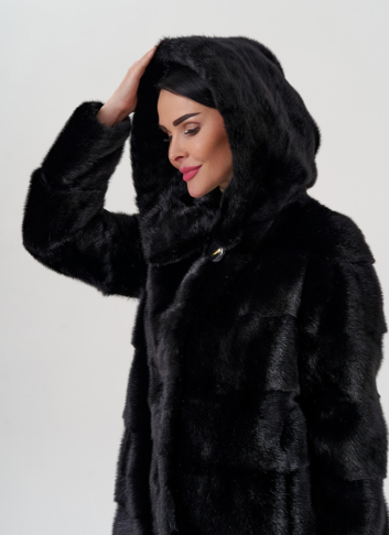 Шуба из норки