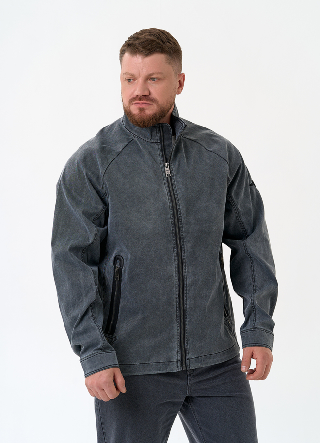 Мужская джинсовая куртка модель № 27271 универмаг малина