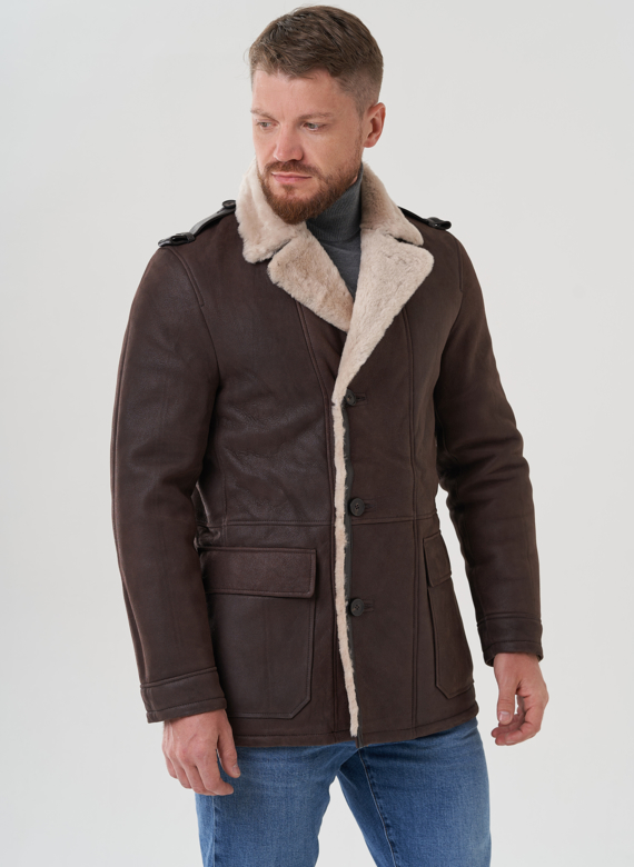 Мужская дубленка 