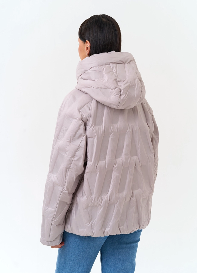 фото Женская куртка с капюшоном модель № 33849