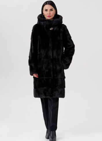 Шуба из норки