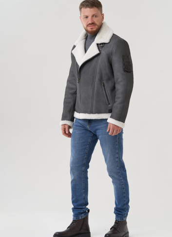 Дубленка мужская 