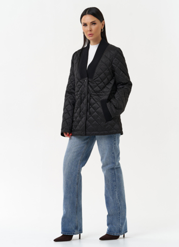 Женская утепленная стеганая куртка