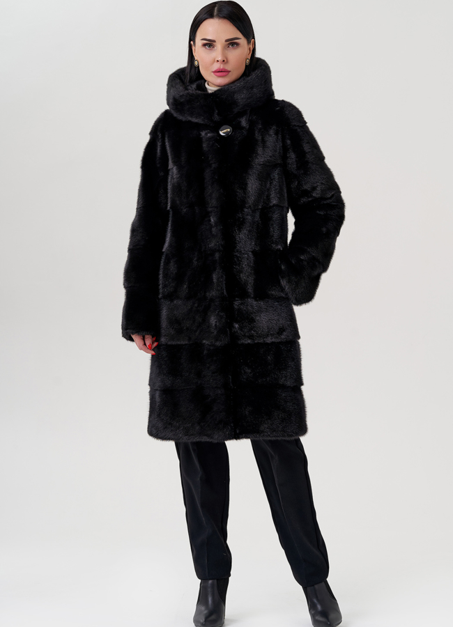 Шуба из норки модель № 24728 универмаг малина