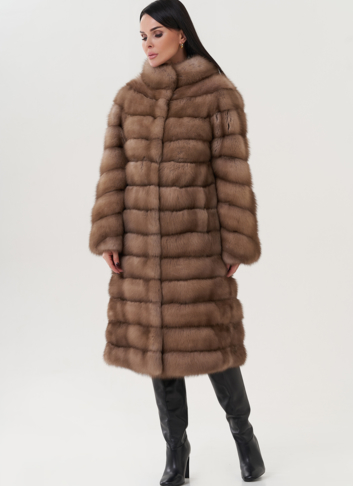 Шуба из куницы 