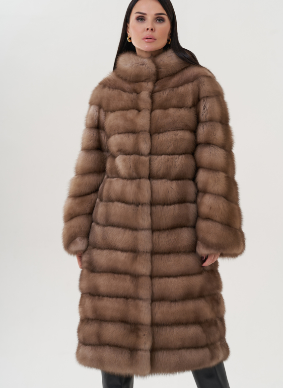 Шуба из куницы 